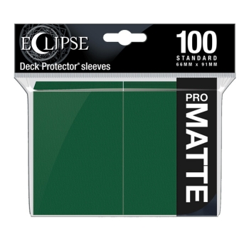 Eclipse-100-Pro-Matte-Sleeves-Forest-Green